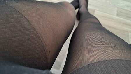 Guy wearing black pantie hose - Image # 7