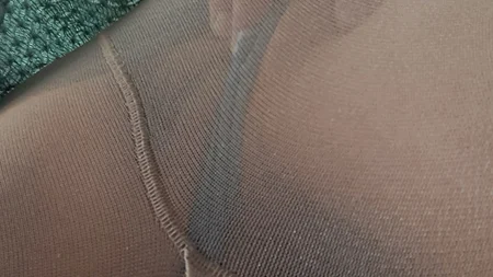 Pantyhosed guy waiting for a hard cock in his ass - Image # 8